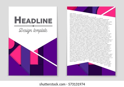 Abstract vector layout background set. For art template design, list, front page, mockup brochure theme style, banner, idea, cover, booklet, print, flyer, book, blank, card, ad, sign, sheet,, a4.