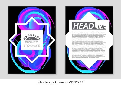 Abstract vector layout background set. For art template design, list, front page, mockup brochure theme style, banner, idea, cover, booklet, print, flyer, book, blank, card, ad, sign, sheet,, a4.