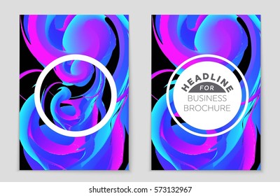 Abstract vector layout background set. For art template design, list, front page, mockup brochure theme style, banner, idea, cover, booklet, print, flyer, book, blank, card, ad, sign, sheet,, a4.