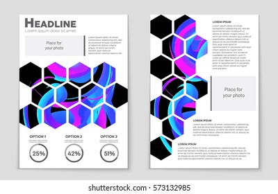 Abstract vector layout background set. For art template design, list, front page, mockup brochure theme style, banner, idea, cover, booklet, print, flyer, book, blank, card, ad, sign, sheet,, a4.