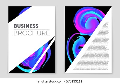 Abstract vector layout background set. For art template design, list, front page, mockup brochure theme style, banner, idea, cover, booklet, print, flyer, book, blank, card, ad, sign, sheet,, a4.