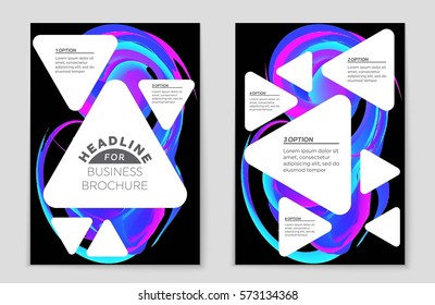 Abstract vector layout background set. For art template design, list, front page, mockup brochure theme style, banner, idea, cover, booklet, print, flyer, book, blank, card, ad, sign, sheet,, a4.