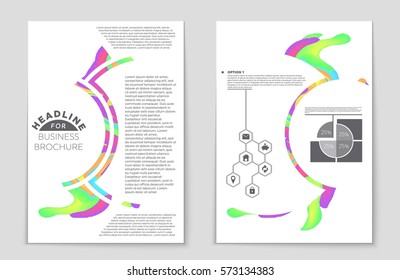 Abstract vector layout background set. For art template design, list, front page, mockup brochure theme style, banner, idea, cover, booklet, print, flyer, book, blank, card, ad, sign, sheet,, a4.