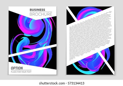 Abstract vector layout background set. For art template design, list, front page, mockup brochure theme style, banner, idea, cover, booklet, print, flyer, book, blank, card, ad, sign, sheet,, a4.