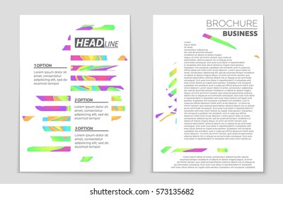 Abstract vector layout background set. For art template design, list, front page, mockup brochure theme style, banner, idea, cover, booklet, print, flyer, book, blank, card, ad, sign, sheet,, a4.