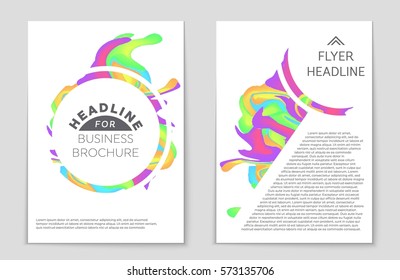 Abstract vector layout background set. For art template design, list, front page, mockup brochure theme style, banner, idea, cover, booklet, print, flyer, book, blank, card, ad, sign, sheet,, a4.