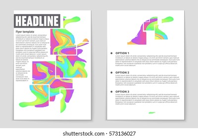 Abstract vector layout background set. For art template design, list, front page, mockup brochure theme style, banner, idea, cover, booklet, print, flyer, book, blank, card, ad, sign, sheet,, a4.