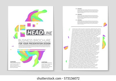 Abstract vector layout background set. For art template design, list, front page, mockup brochure theme style, banner, idea, cover, booklet, print, flyer, book, blank, card, ad, sign, sheet,, a4.