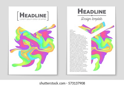 Abstract vector layout background set. For art template design, list, front page, mockup brochure theme style, banner, idea, cover, booklet, print, flyer, book, blank, card, ad, sign, sheet,, a4.