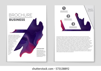 Abstract vector layout background set. For art template design, list, front page, mockup brochure theme style, banner, idea, cover, booklet, print, flyer, book, blank, card, ad, sign, sheet,, a4.
