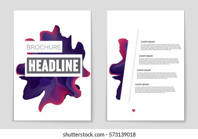 Abstract vector layout background set. For art template design, list, front page, mockup brochure theme style, banner, idea, cover, booklet, print, flyer, book, blank, card, ad, sign, sheet,, a4.