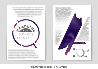 Abstract vector layout background set. For art template design, list, front page, mockup brochure theme style, banner, idea, cover, booklet, print, flyer, book, blank, card, ad, sign, sheet,, a4.