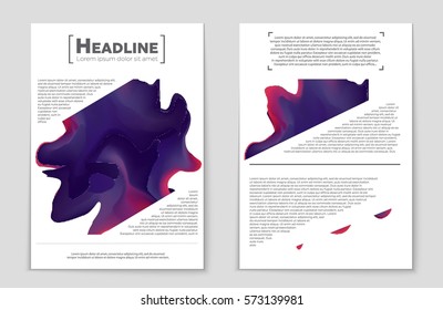 Abstract vector layout background set. For art template design, list, front page, mockup brochure theme style, banner, idea, cover, booklet, print, flyer, book, blank, card, ad, sign, sheet,, a4.