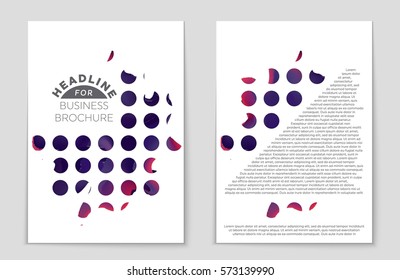 Abstract vector layout background set. For art template design, list, front page, mockup brochure theme style, banner, idea, cover, booklet, print, flyer, book, blank, card, ad, sign, sheet,, a4.