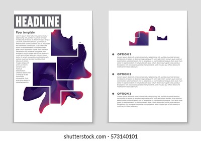 Abstract vector layout background set. For art template design, list, front page, mockup brochure theme style, banner, idea, cover, booklet, print, flyer, book, blank, card, ad, sign, sheet,, a4.