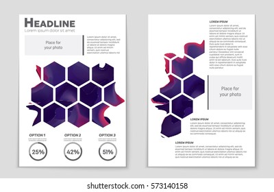 Abstract vector layout background set. For art template design, list, front page, mockup brochure theme style, banner, idea, cover, booklet, print, flyer, book, blank, card, ad, sign, sheet,, a4.