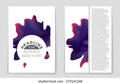 Abstract vector layout background set. For art template design, list, front page, mockup brochure theme style, banner, idea, cover, booklet, print, flyer, book, blank, card, ad, sign, sheet,, a4.