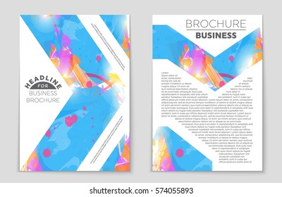Abstract vector layout background set. For art template design, list, front page, mockup brochure theme style, banner, idea, cover, booklet, print, flyer, book, blank, card, ad, sign, sheet,, a4.