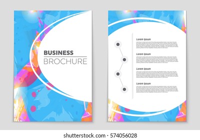 Abstract vector layout background set. For art template design, list, front page, mockup brochure theme style, banner, idea, cover, booklet, print, flyer, book, blank, card, ad, sign, sheet,, a4.