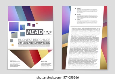 Abstract vector layout background set. For art template design, list, front page, mockup brochure theme style, banner, idea, cover, booklet, print, flyer, book, blank, card, ad, sign, sheet,, a4.