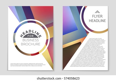 Abstract vector layout background set. For art template design, list, front page, mockup brochure theme style, banner, idea, cover, booklet, print, flyer, book, blank, card, ad, sign, sheet,, a4.
