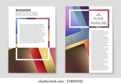 Abstract vector layout background set. For art template design, list, front page, mockup brochure theme style, banner, idea, cover, booklet, print, flyer, book, blank, card, ad, sign, sheet,, a4.