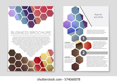 Abstract vector layout background set. For art template design, list, front page, mockup brochure theme style, banner, idea, cover, booklet, print, flyer, book, blank, card, ad, sign, sheet,, a4.