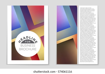 Abstract vector layout background set. For art template design, list, front page, mockup brochure theme style, banner, idea, cover, booklet, print, flyer, book, blank, card, ad, sign, sheet,, a4.