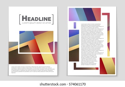 Abstract vector layout background set. For art template design, list, front page, mockup brochure theme style, banner, idea, cover, booklet, print, flyer, book, blank, card, ad, sign, sheet,, a4.