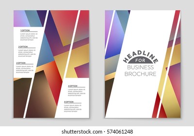 Abstract vector layout background set. For art template design, list, front page, mockup brochure theme style, banner, idea, cover, booklet, print, flyer, book, blank, card, ad, sign, sheet,, a4.