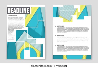 Abstract vector layout background set. For art template design, list, front page, mockup brochure theme style, banner, idea, cover, booklet, print, flyer, book, blank, card, ad, sign, sheet,, a4.