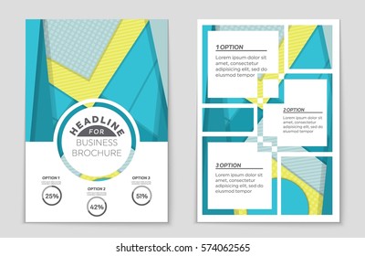Abstract vector layout background set. For art template design, list, front page, mockup brochure theme style, banner, idea, cover, booklet, print, flyer, book, blank, card, ad, sign, sheet,, a4.
