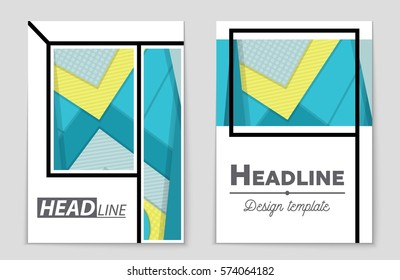 Abstract vector layout background set. For art template design, list, front page, mockup brochure theme style, banner, idea, cover, booklet, print, flyer, book, blank, card, ad, sign, sheet,, a4.