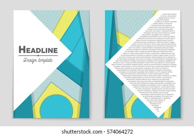 Abstract vector layout background set. For art template design, list, front page, mockup brochure theme style, banner, idea, cover, booklet, print, flyer, book, blank, card, ad, sign, sheet,, a4.