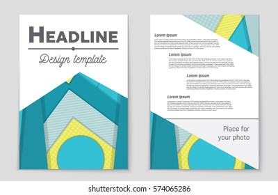 Abstract vector layout background set. For art template design, list, front page, mockup brochure theme style, banner, idea, cover, booklet, print, flyer, book, blank, card, ad, sign, sheet,, a4.