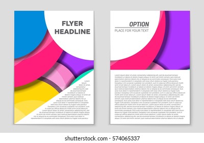 Abstract vector layout background set. For art template design, list, front page, mockup brochure theme style, banner, idea, cover, booklet, print, flyer, book, blank, card, ad, sign, sheet,, a4.