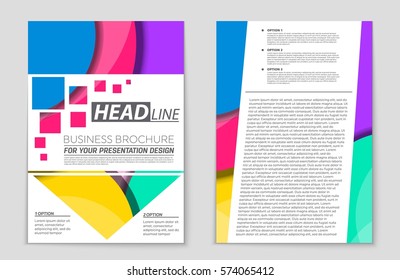 Abstract vector layout background set. For art template design, list, front page, mockup brochure theme style, banner, idea, cover, booklet, print, flyer, book, blank, card, ad, sign, sheet,, a4.