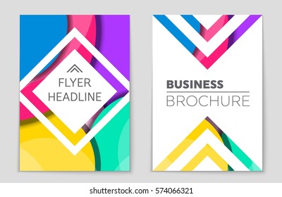 Abstract vector layout background set. For art template design, list, front page, mockup brochure theme style, banner, idea, cover, booklet, print, flyer, book, blank, card, ad, sign, sheet,, a4.