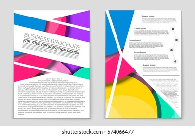 Abstract vector layout background set. For art template design, list, front page, mockup brochure theme style, banner, idea, cover, booklet, print, flyer, book, blank, card, ad, sign, sheet,, a4.