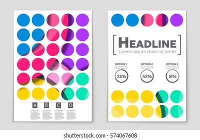 Abstract vector layout background set. For art template design, list, front page, mockup brochure theme style, banner, idea, cover, booklet, print, flyer, book, blank, card, ad, sign, sheet,, a4.