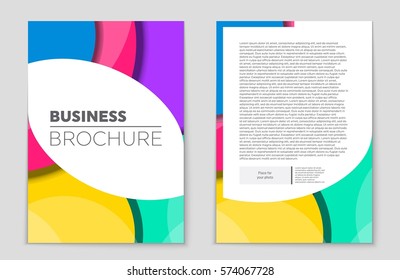 Abstract vector layout background set. For art template design, list, front page, mockup brochure theme style, banner, idea, cover, booklet, print, flyer, book, blank, card, ad, sign, sheet,, a4.