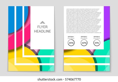 Abstract vector layout background set. For art template design, list, front page, mockup brochure theme style, banner, idea, cover, booklet, print, flyer, book, blank, card, ad, sign, sheet,, a4.