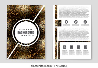 Abstract vector layout background set. For art template design, list, front page, mockup brochure theme style, banner, idea, cover, booklet, print, flyer, book, blank, card, ad, sign, sheet,, a4.