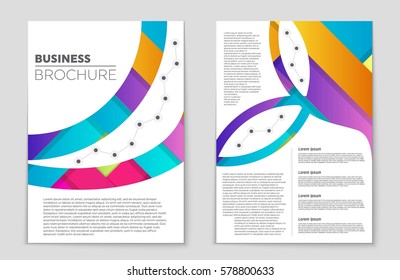 Abstract vector layout background set. For art template design, list, front page, mockup brochure theme style, banner, idea, cover, booklet, print, flyer, book, blank, card, ad, sign, sheet,, a4.