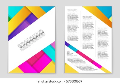 Abstract vector layout background set. For art template design, list, front page, mockup brochure theme style, banner, idea, cover, booklet, print, flyer, book, blank, card, ad, sign, sheet,, a4.
