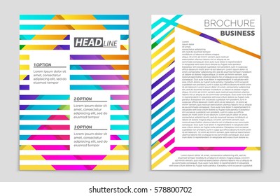 Abstract vector layout background set. For art template design, list, front page, mockup brochure theme style, banner, idea, cover, booklet, print, flyer, book, blank, card, ad, sign, sheet,, a4.