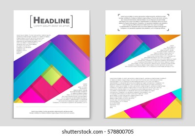 Abstract vector layout background set. For art template design, list, front page, mockup brochure theme style, banner, idea, cover, booklet, print, flyer, book, blank, card, ad, sign, sheet,, a4.