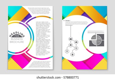 Abstract vector layout background set. For art template design, list, front page, mockup brochure theme style, banner, idea, cover, booklet, print, flyer, book, blank, card, ad, sign, sheet,, a4.