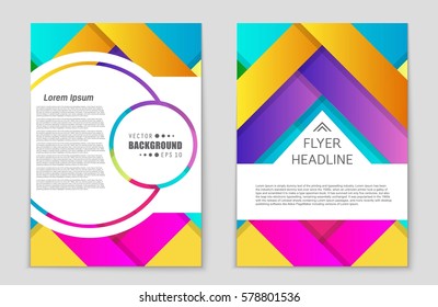 Abstract vector layout background set. For art template design, list, front page, mockup brochure theme style, banner, idea, cover, booklet, print, flyer, book, blank, card, ad, sign, sheet,, a4.