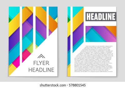 Abstract vector layout background set. For art template design, list, front page, mockup brochure theme style, banner, idea, cover, booklet, print, flyer, book, blank, card, ad, sign, sheet,, a4.